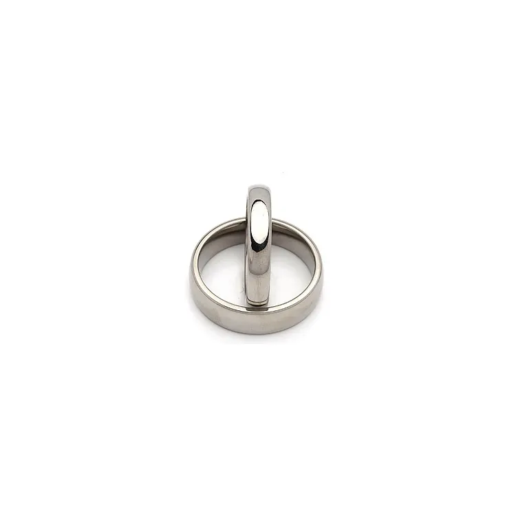 Gifteringer i titanium