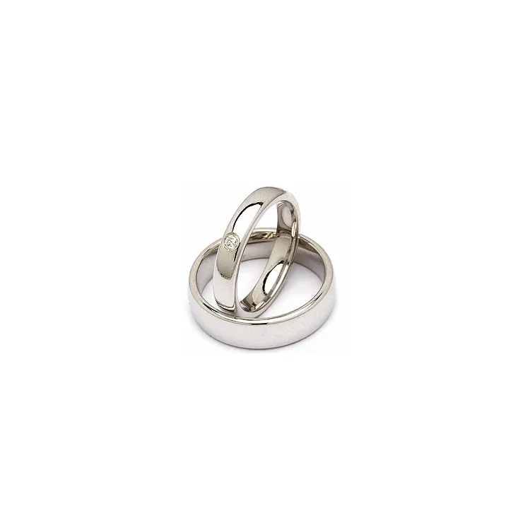 Gifteringer i sølv 0,05 ct