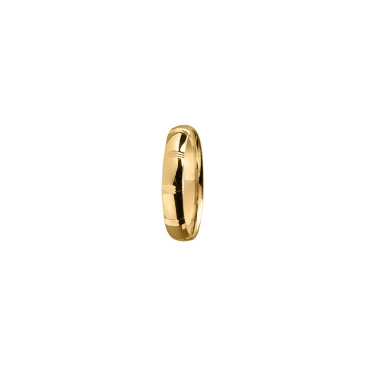 Giftering i 14 karat gull