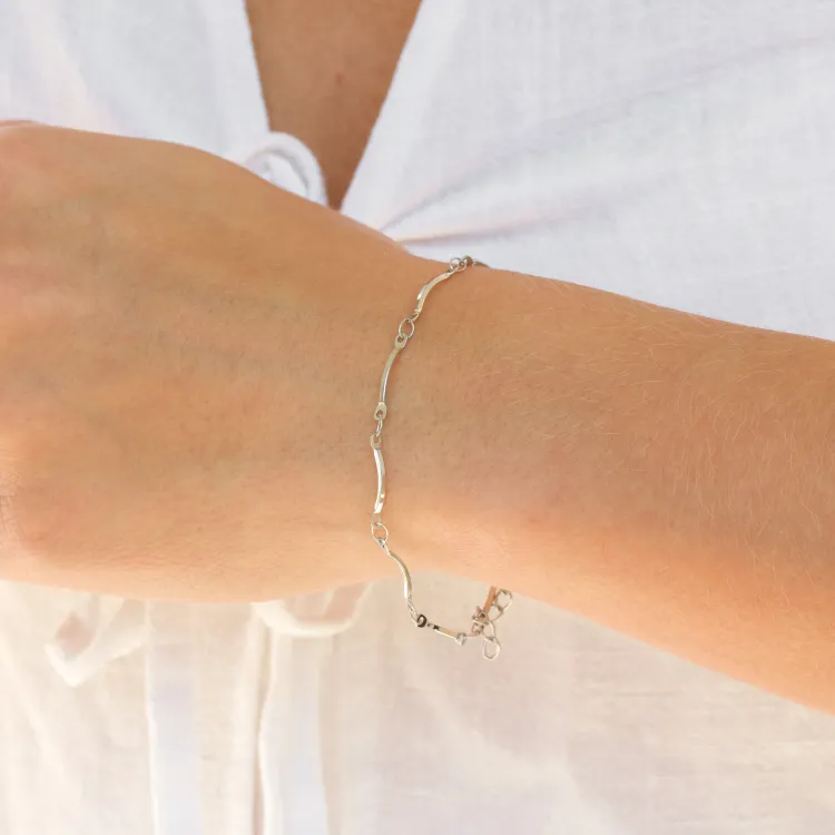 vanntett armbånd i stål  x 1,0 mm  - OCEANA