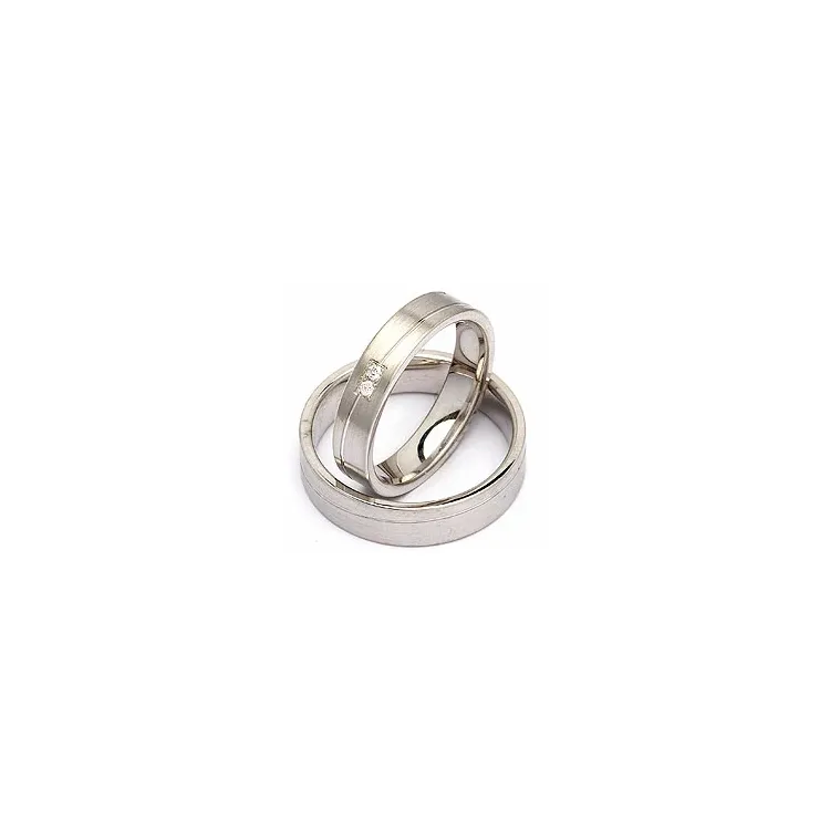Gifteringer i sølv 0,030 ct