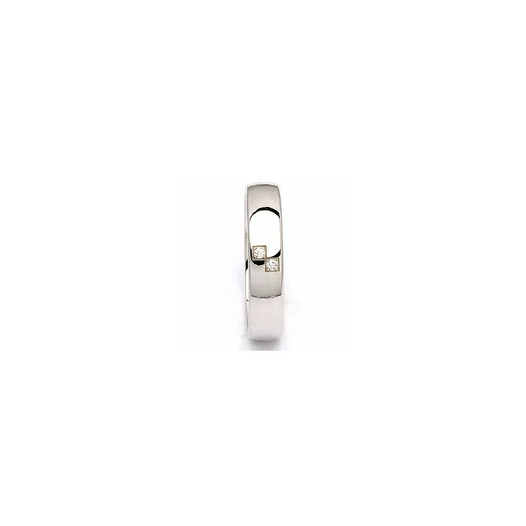 Giftering i sølv 0,020 ct