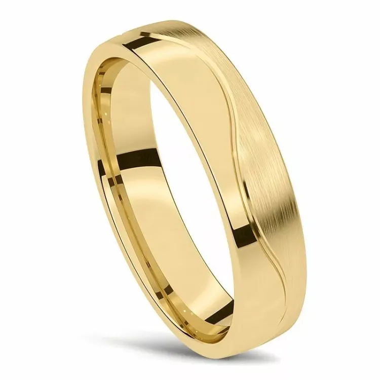 giftering i 14 karat gull