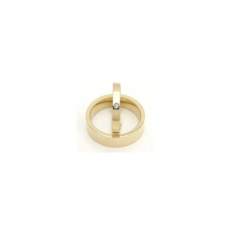 Gifteringer i 9 karat gull 0,02 ct