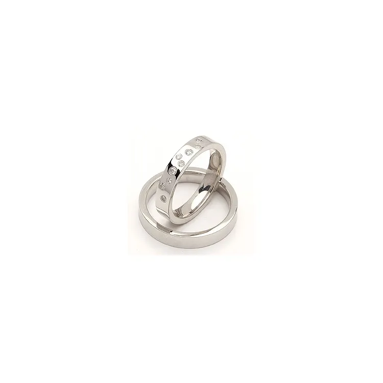 Gifteringer i sølv 0,126 ct