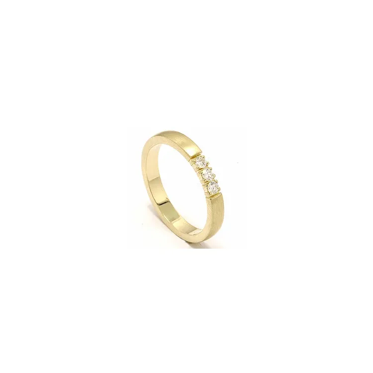 alliansering i 14 karat gull 0,05 ct