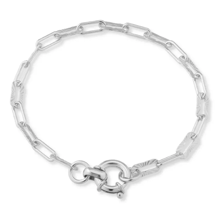 armbånd i sølv  x 3,5 mm