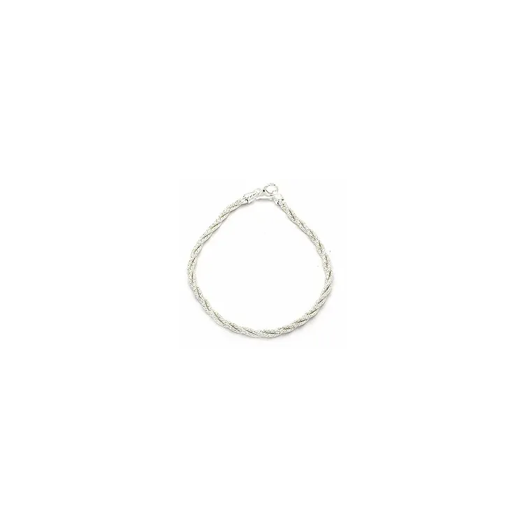 Vridd armbånd i sølv x 2,5 mm