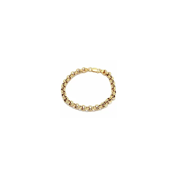 Ertearmbånd i forgylt sølv  x 5,4 mm