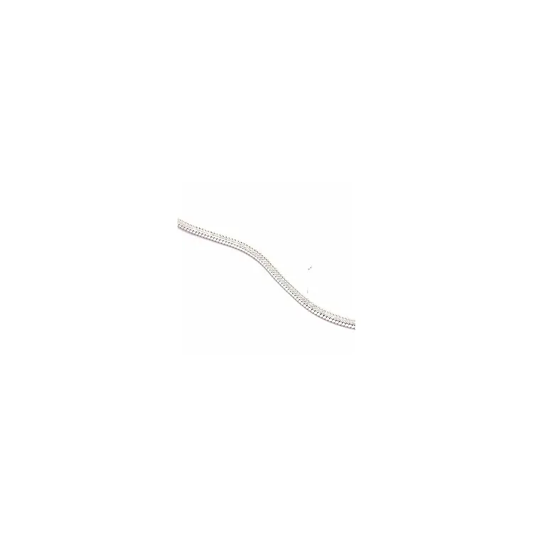 Ankelkjede i sølv  x 1,0 mm
