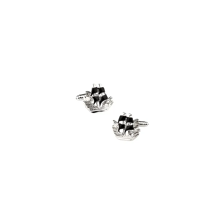 Skip mansjettknapper i Rustfritt stål
