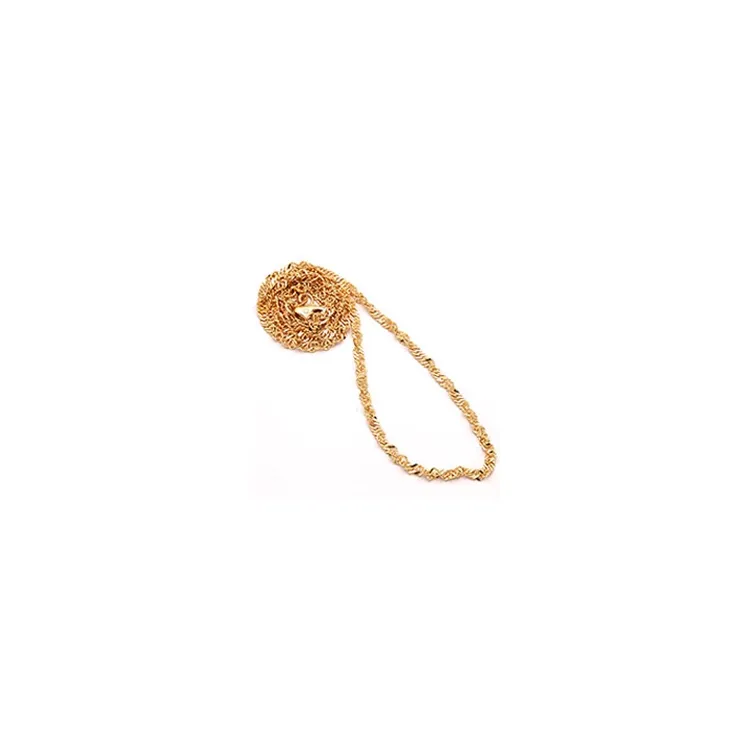 BNH singaporehalskjede i 14 karat gull 45 cm x 3,5 mm