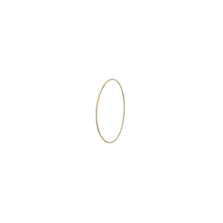 massiv BNH armring i 14 karat gull