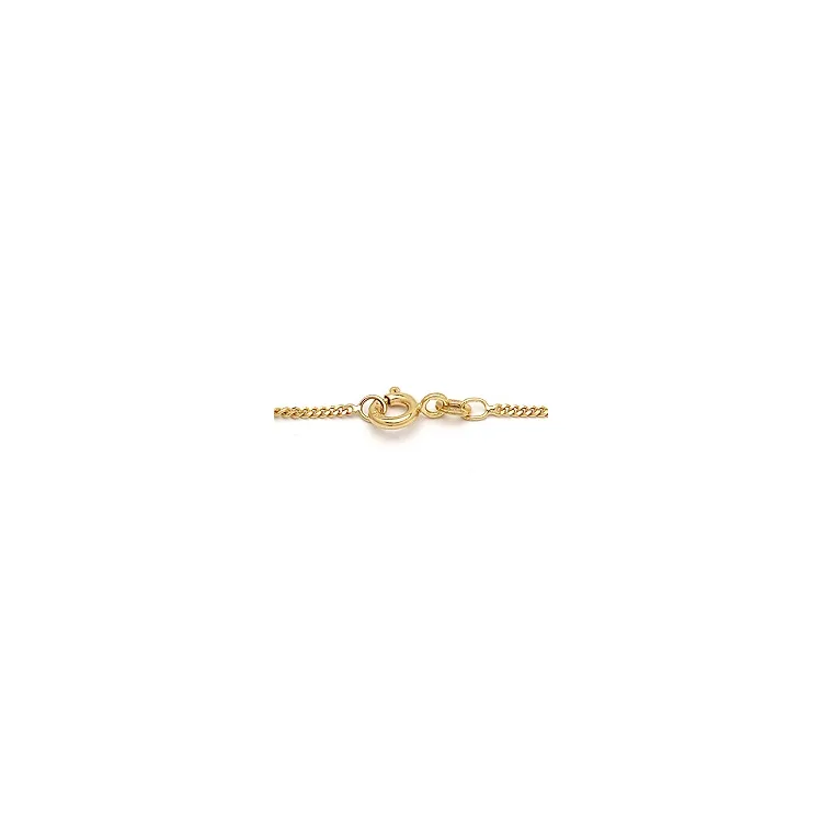 BNH panserhalskjede i 14 karat gull 38 cm x 1,3 mm