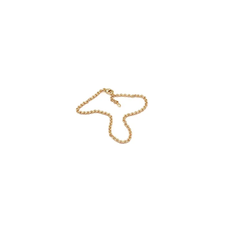 BNH ankelkjede i 14 karat gull 24-26 cm x 3,1 mm