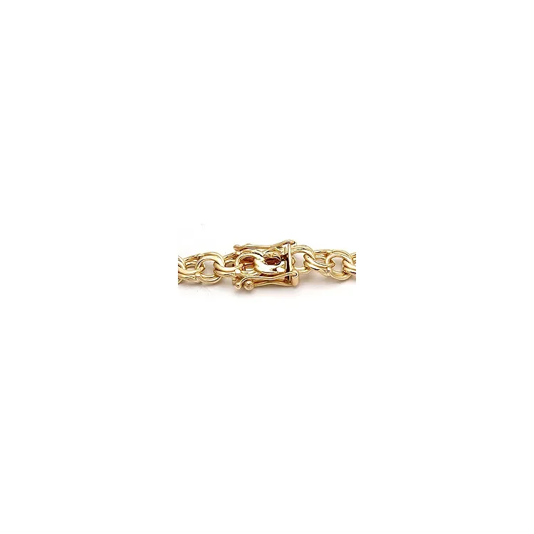 BNH Bismark armbånd i 14 karat gull 18,5 cm x 6,1 mm