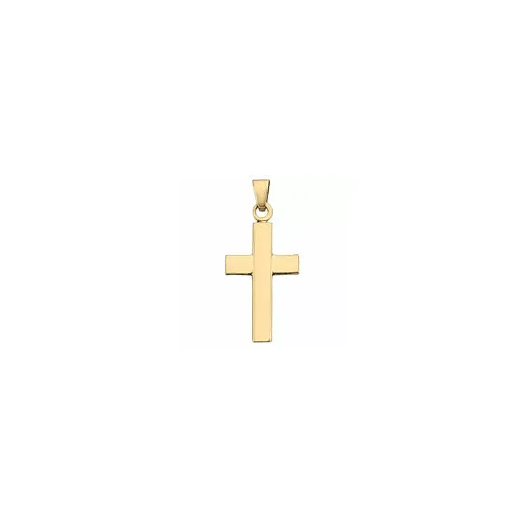13 x 21 mm gull BNH kors i 8 karat - Amoré