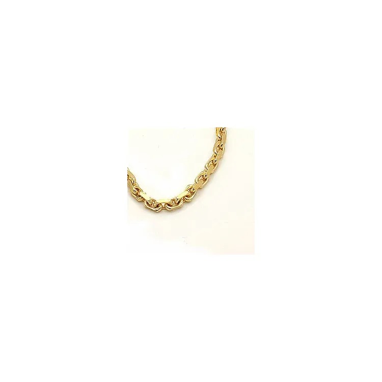 BNH Anker facet halskjede i 8 karat 60 cm x 1,6 mm