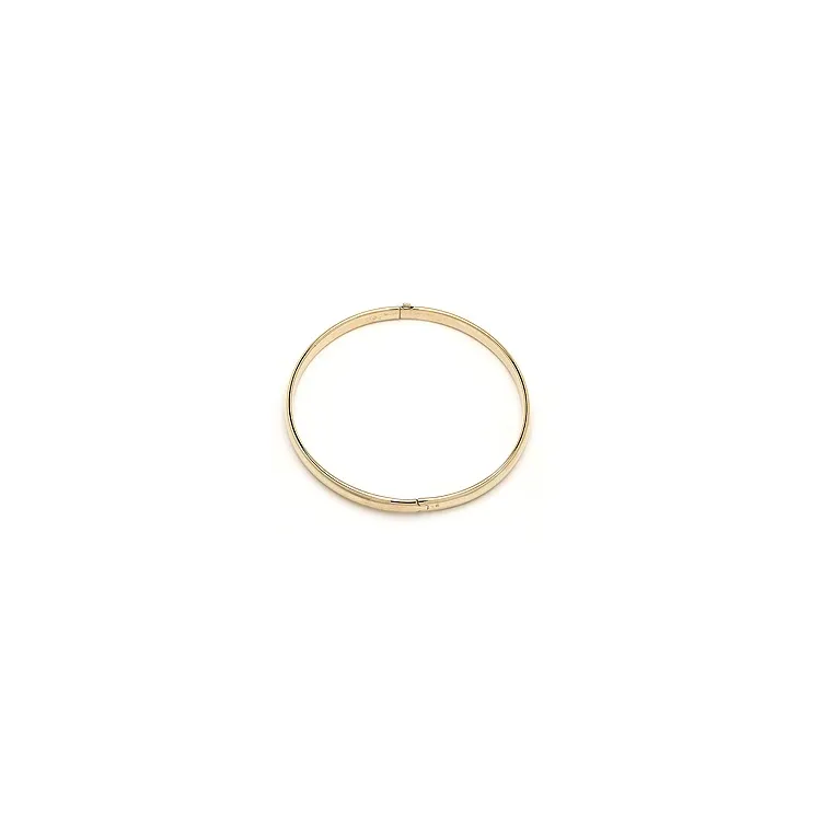 4 mm BNH armring i 14 karat gull