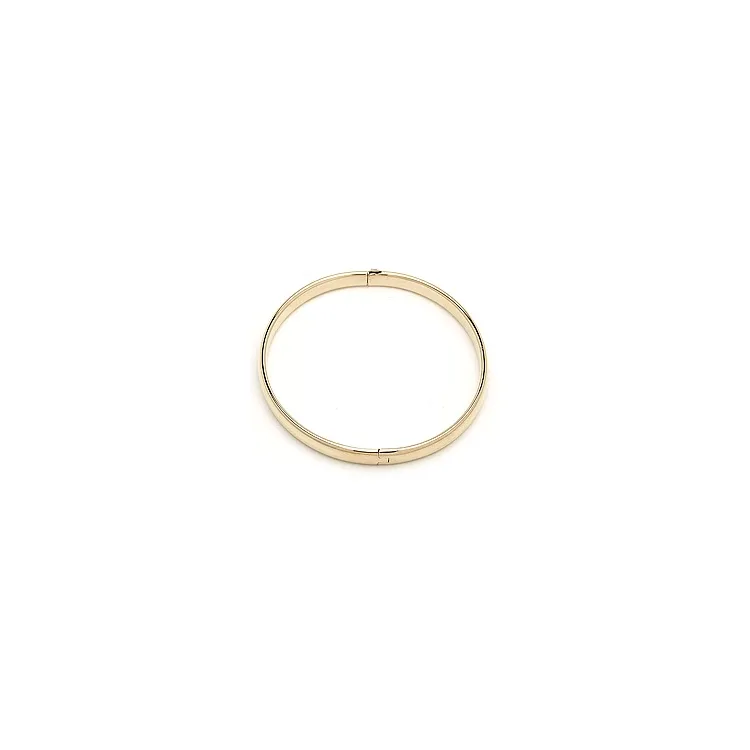 5 mm BNH armring i 14 karat gull