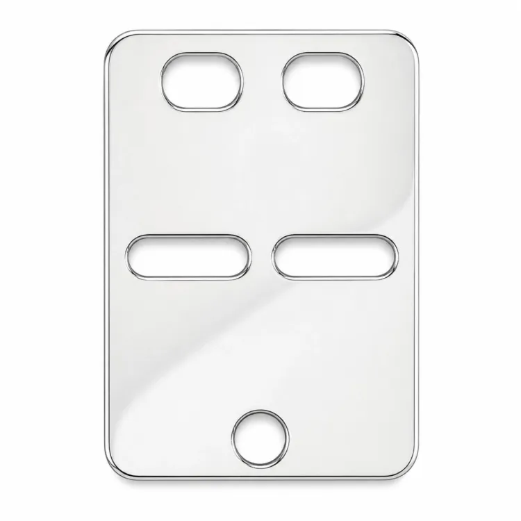 ID-plate i sølv