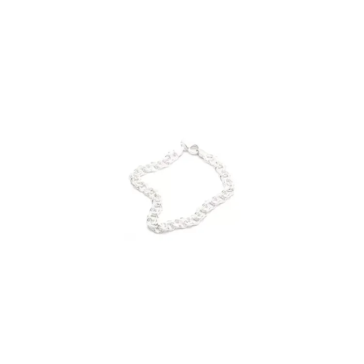 BNH Bismark armbånd i sølv 21,0 cm x 6,5 mm