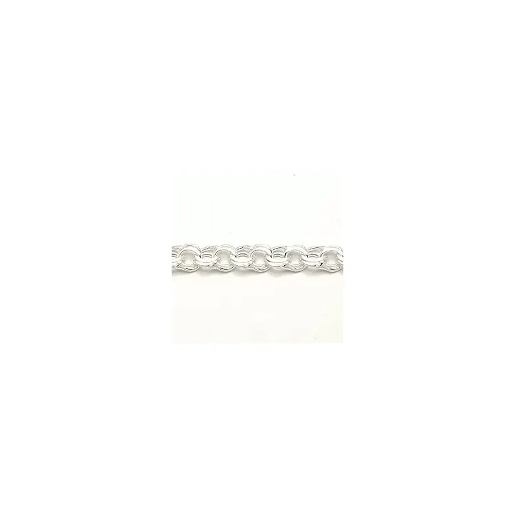 BNH bismark halskjede i sølv 60 cm x 5,0 mm