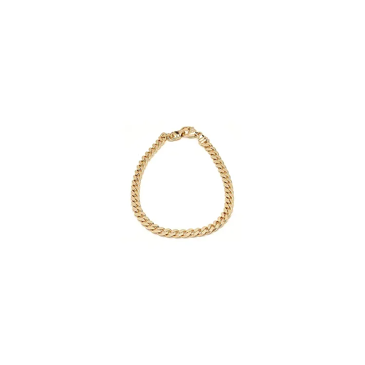 BNH panserarmbånd i 8 karat 21 cm x 4,7 mm
