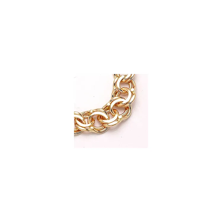 BNH bismark halskjede i 8 karat 50 cm x 5,4 mm