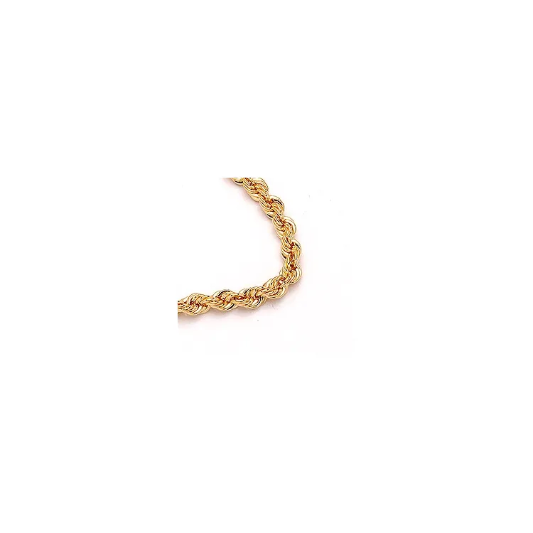 BNH cordel armbånd i 14 karat gull 17 cm x 2,7 mm