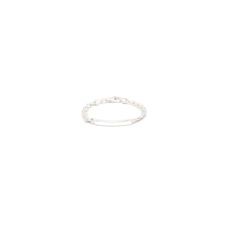 BNH Bismark armbånd i sølv 14 cm x 5,0 mm