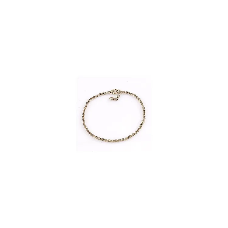 BNH ankelkjede i 14 karat gull 24-26 cm x 2,7 mm
