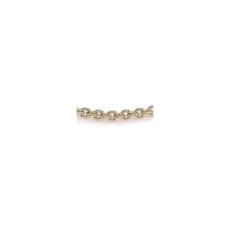 BNH ankelkjede i 14 karat gull 24-26 cm x 2,7 mm