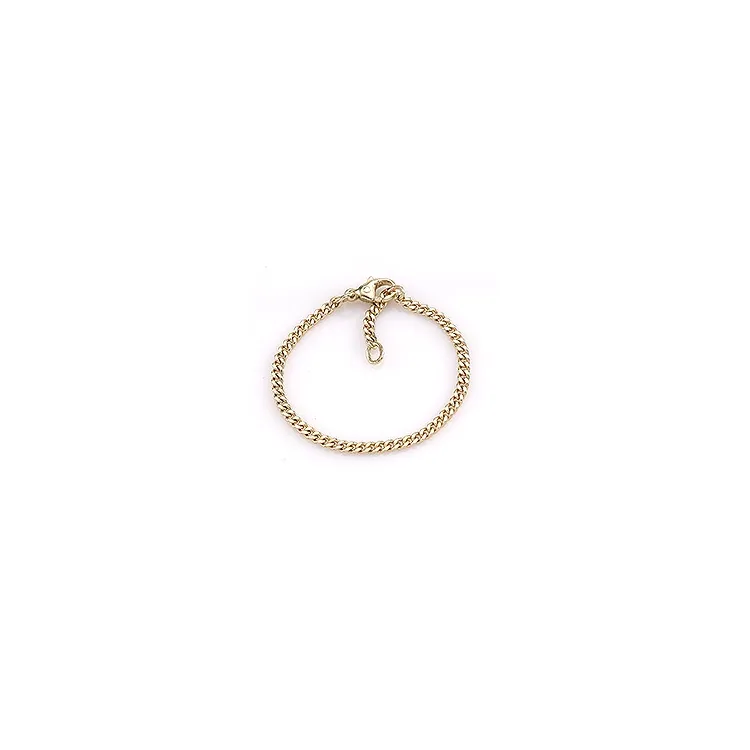 BNH ankelkjede i 14 karat gull 24-26 cm x 2,7 mm