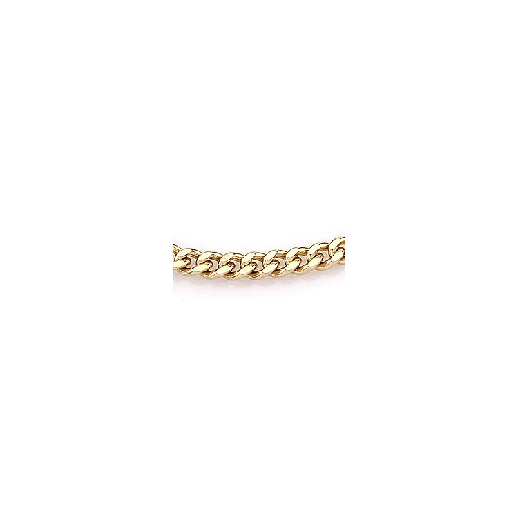 BNH ankelkjede i 14 karat gull 24-26 cm x 2,7 mm