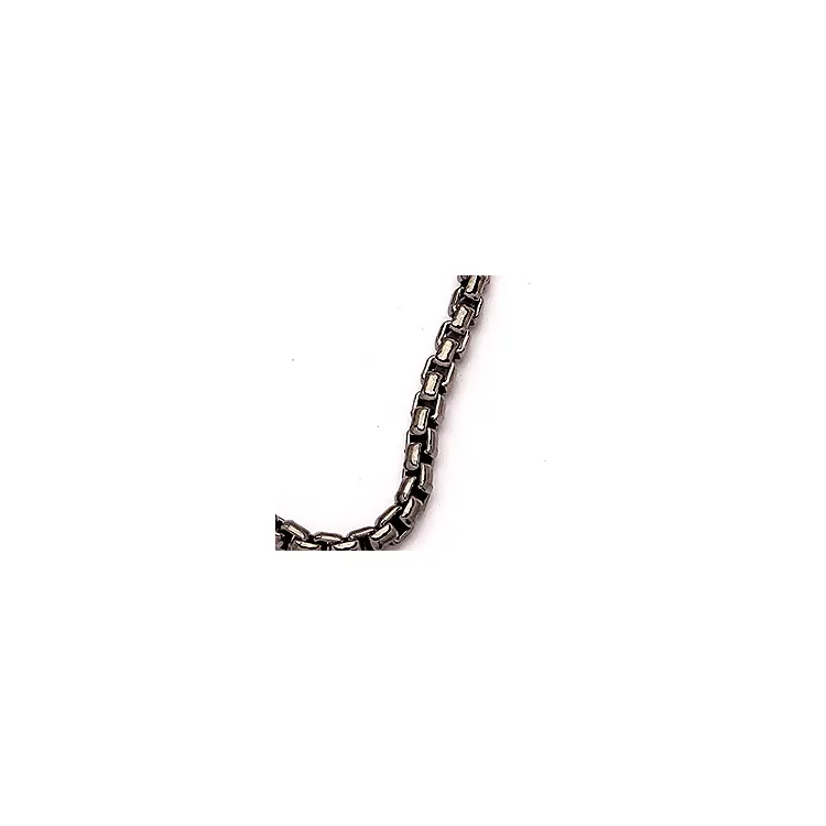 BNH veneziahalskjede i svart rodinert sølv 80 cm x 2,0 mm