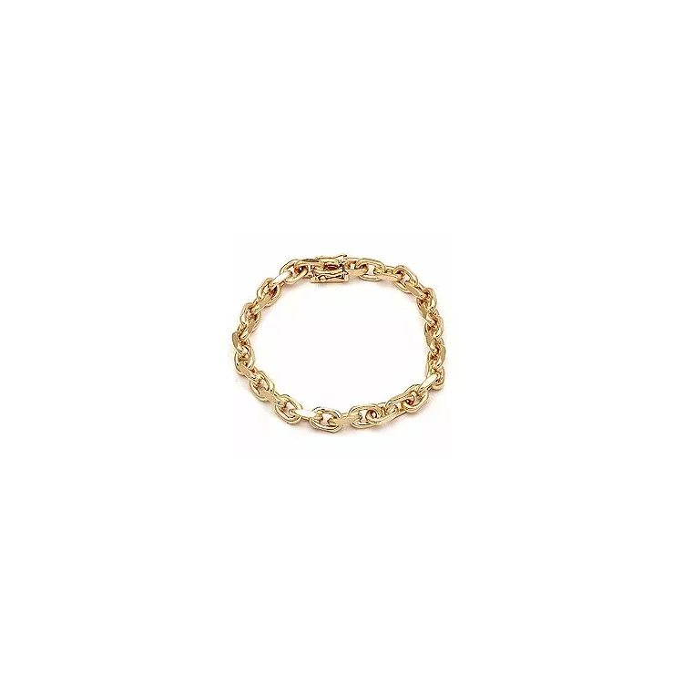 BNH Anker facet armbånd i 8 karat 21 cm x 5,0 mm