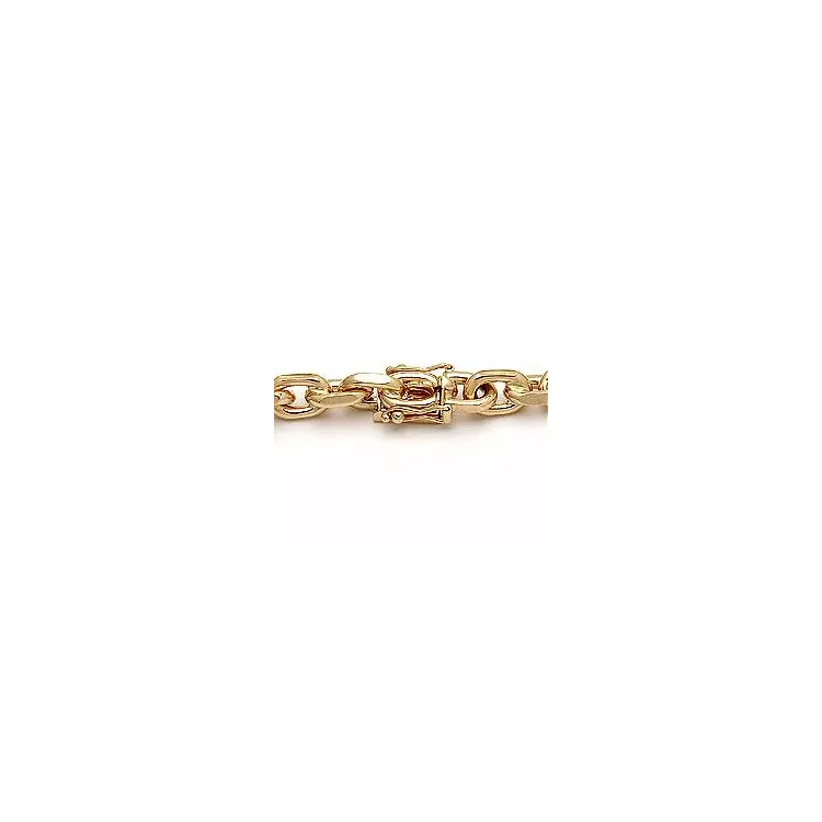 BNH Anker facet armbånd i 8 karat 21 cm x 5,0 mm