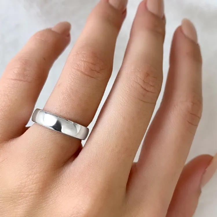 ring i sølv