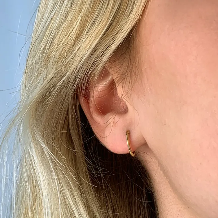 15 mm BNH creol i 14 karat gull