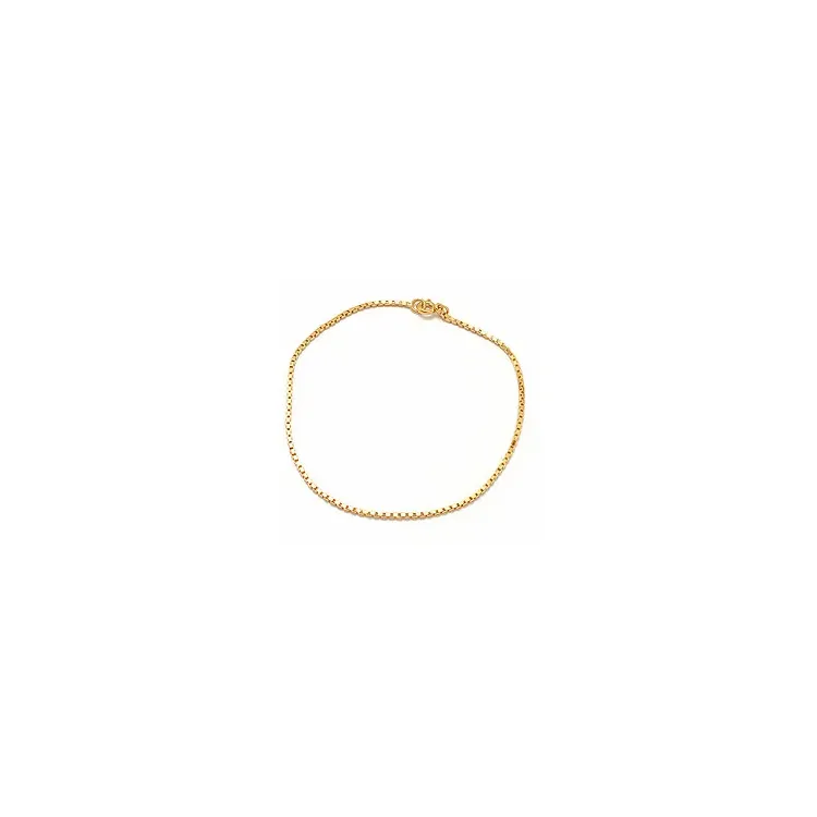 Veneziaarmbånd i forgylt sølv  x 1,3 mm
