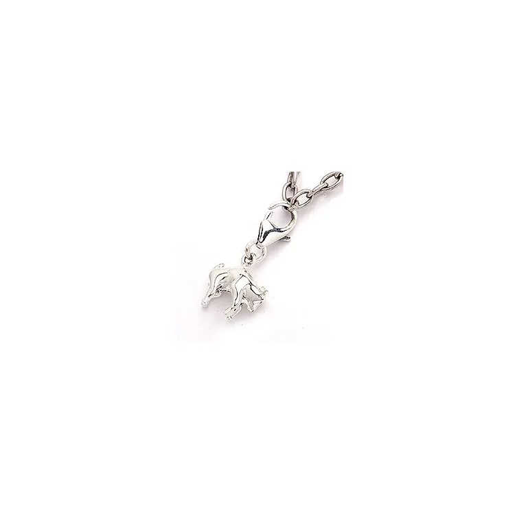 Tyren stjernetegnet charm i sølv