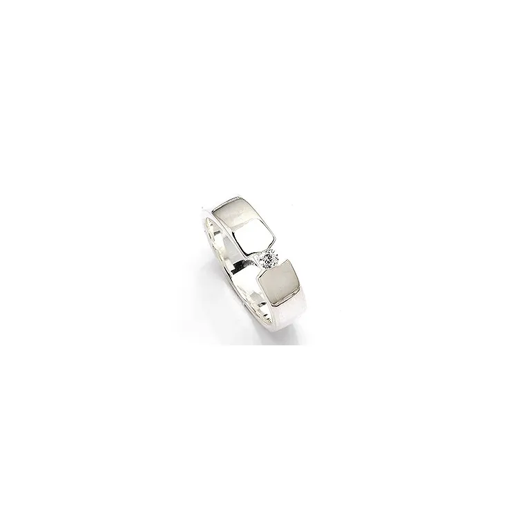 Blank ring i sølv