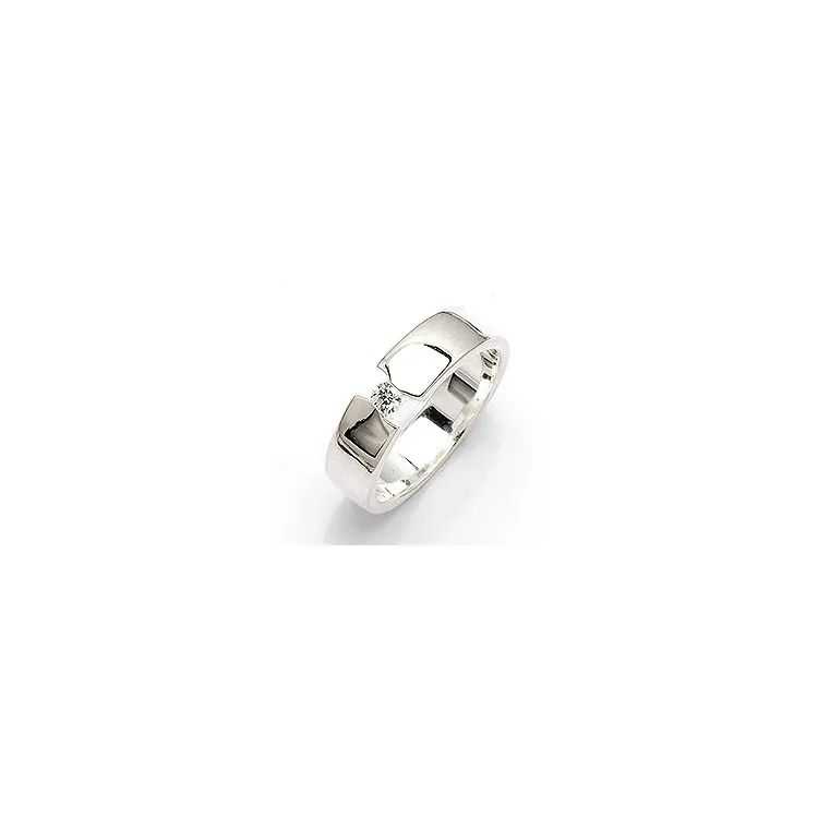 Blank ring i sølv