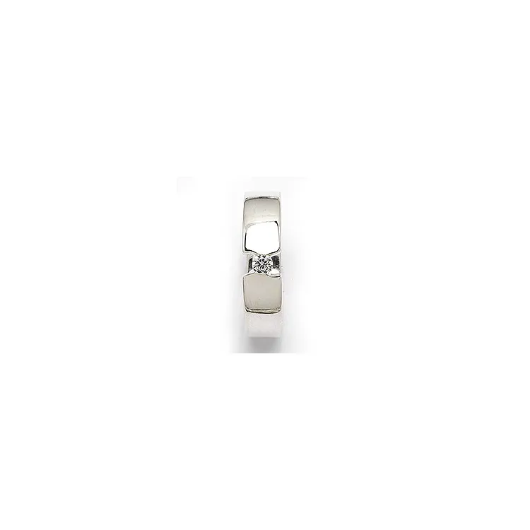 Blank ring i sølv