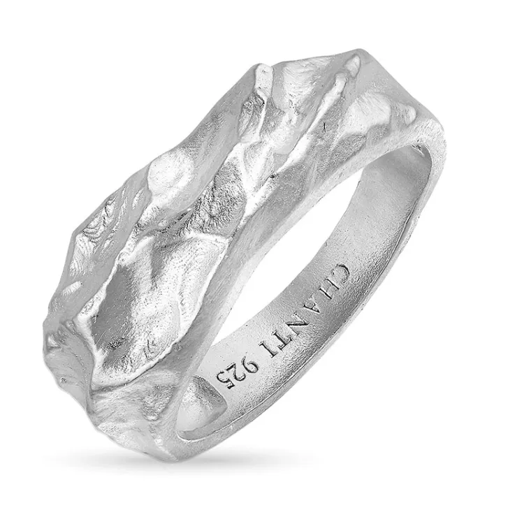 ring i sølv - Lumé Etched