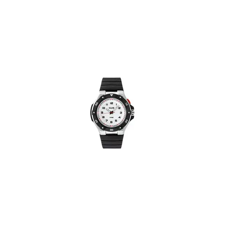 svart Club time klokke barneklokke A47110S0A