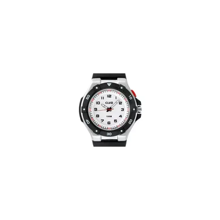 svart Club time klokke barneklokke A47110S0A