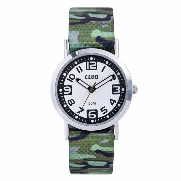 grønn Club time barneklokke A65184S12A
