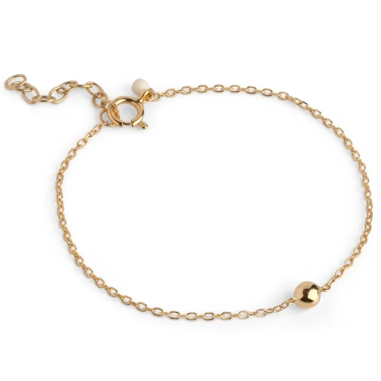 Enamel Balloon Plain armbånd i forgylt sølv